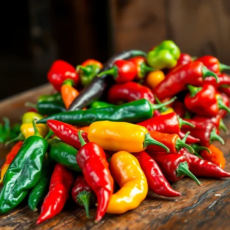 bullet chile peppers