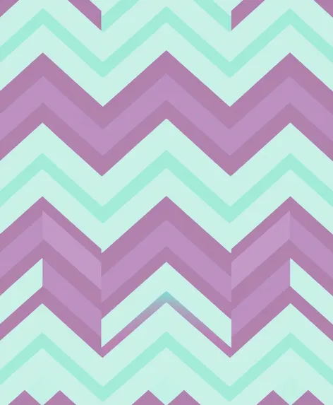 mint chevron