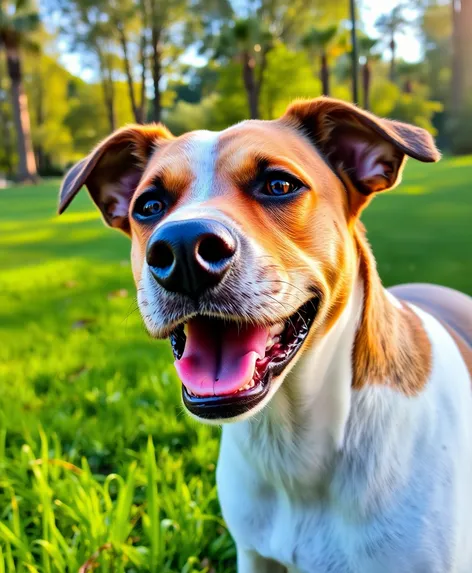 jack russell and pitbull