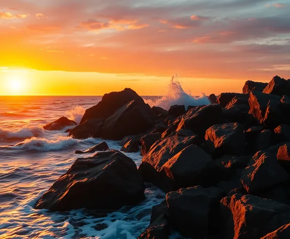 sunset bench