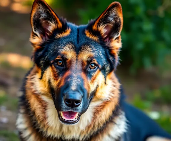 black tan german shepherd