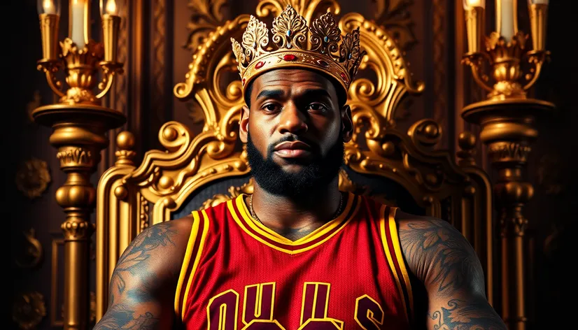 glorious king lebron james