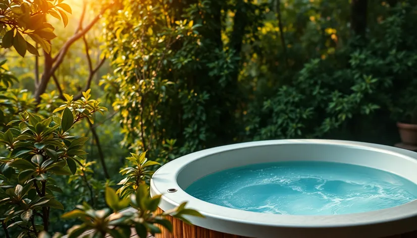 outdoor tub