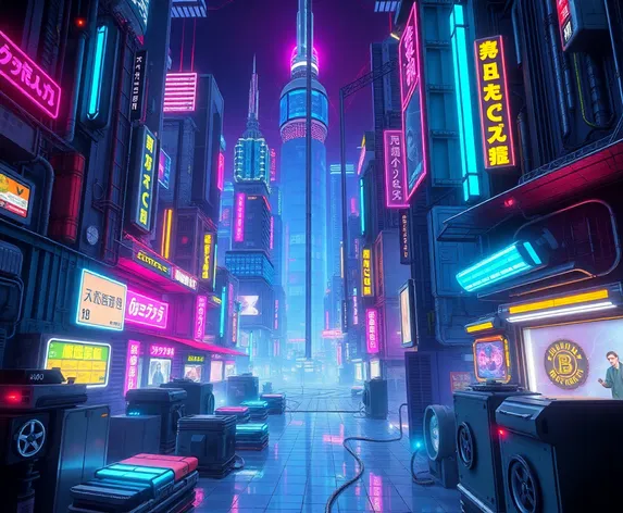 futuristic japanese