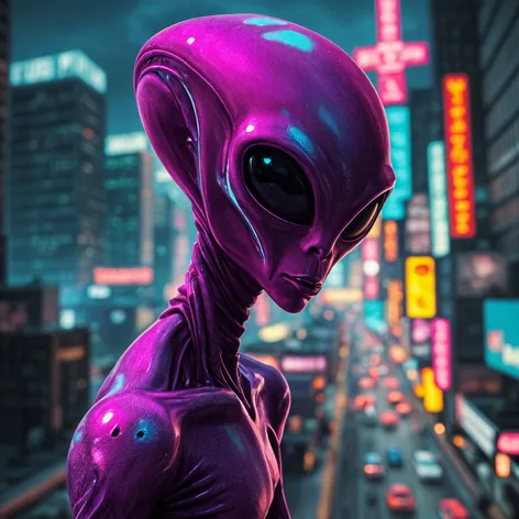 pink alien