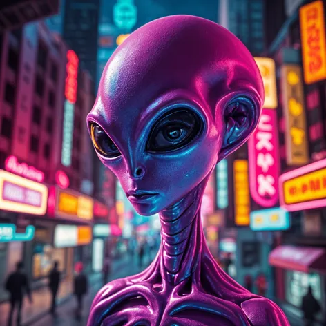 pink alien