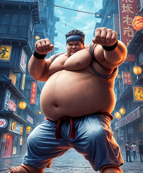 street fighter fat jamapnese