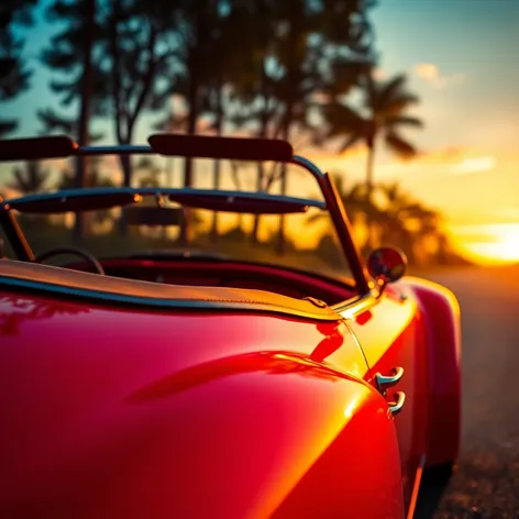 red convertible