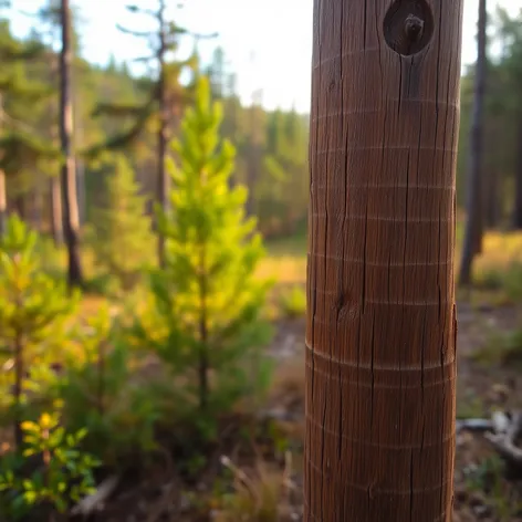 wood pole