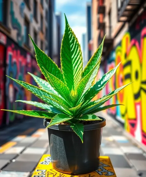 graffiti pot leaf