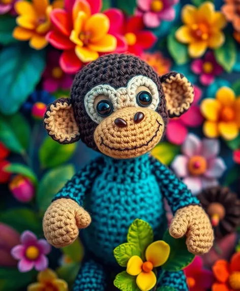 crochet monkey