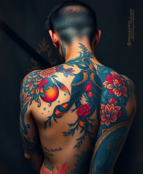 tattoos for back shoulder