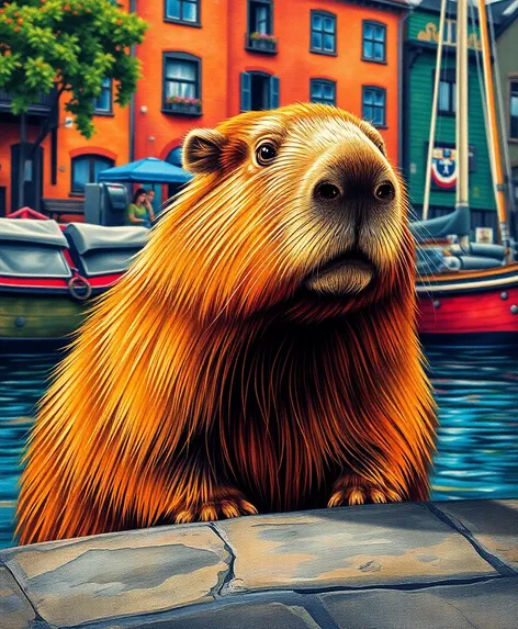 pic of capybara