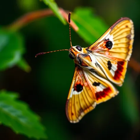 moth with antennae