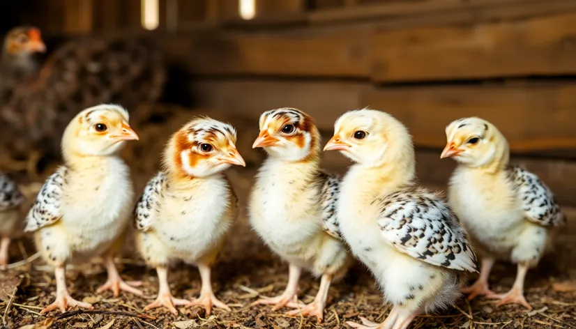 speckled sussex chicks