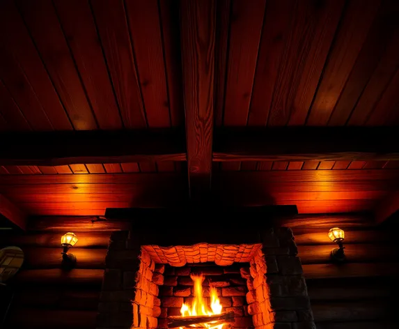 wooden ceiling