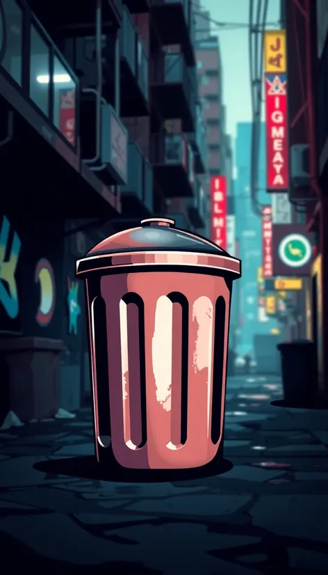 garbage can clipart