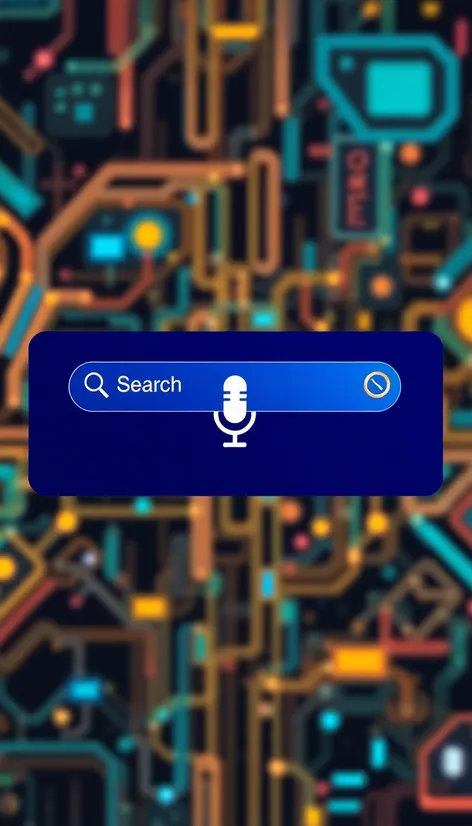 show microphone in search