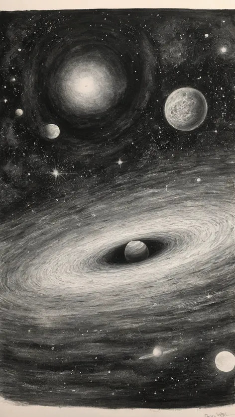 universe drawing