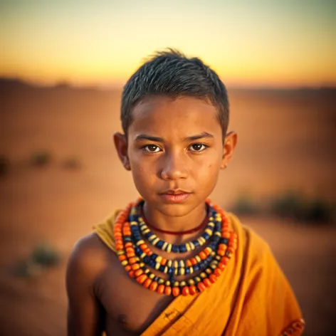 an aboriginal boy