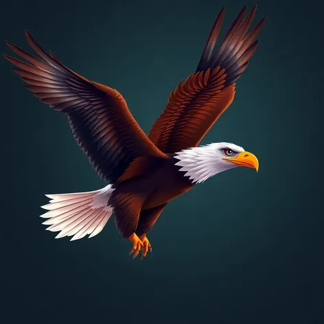 american eagle animated