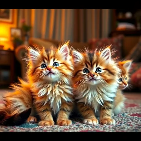 long haired kittens