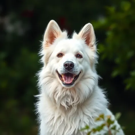 white swiss shepherd dog