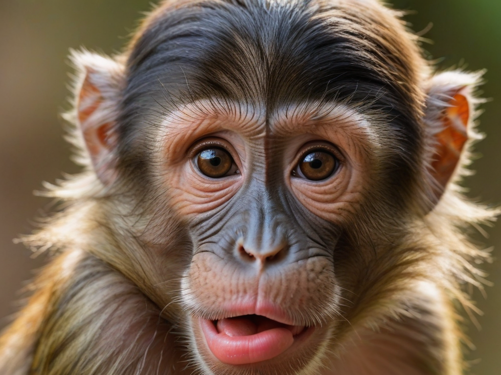 monkey with big lips Image – Free AI Generator | Makepix