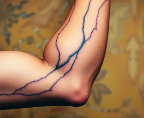 veins arm tattoo