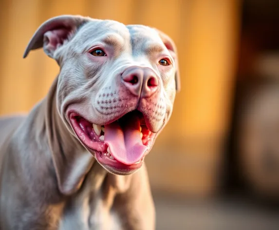 lilac pitbull