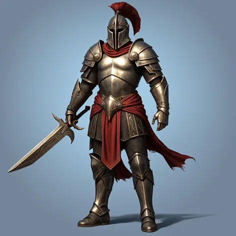 Fantasy Spartan knight