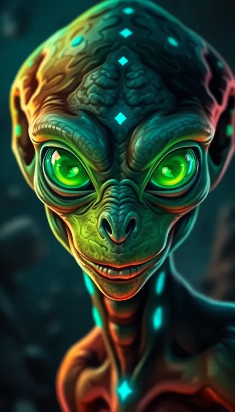 green eyes alien