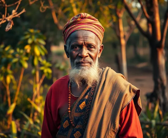 african old man