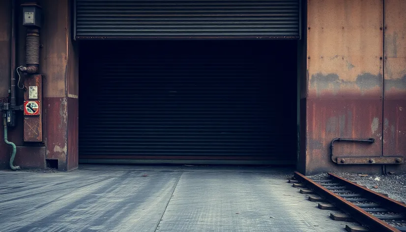 garage door track