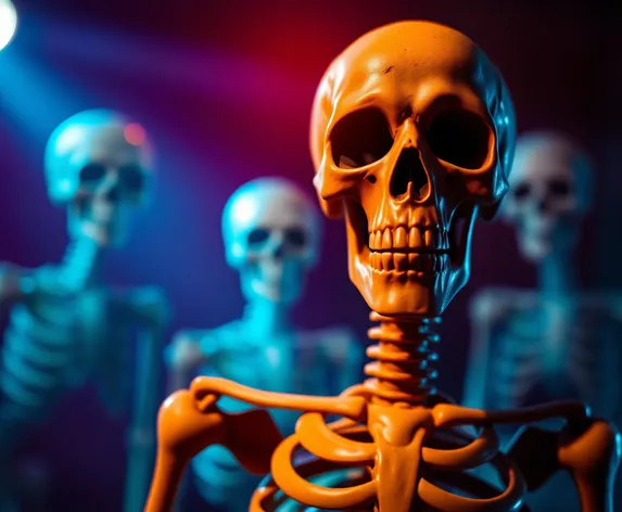 skeleton background