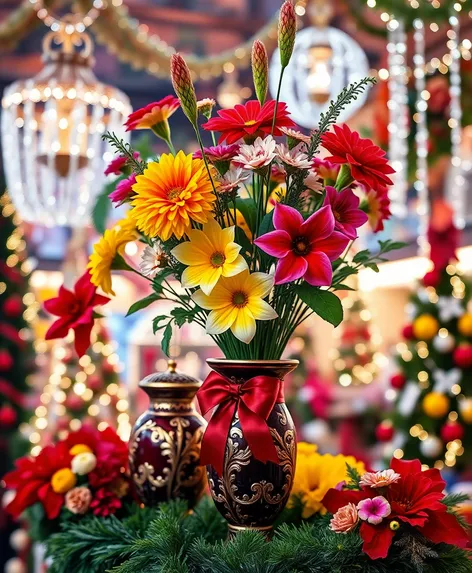 christmas floral arrangements