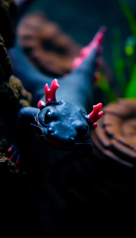 black axolotl