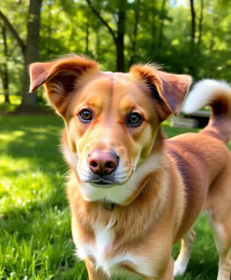 australian shepherd and lab