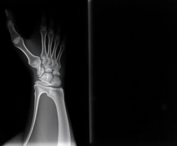 normal wrist x ray