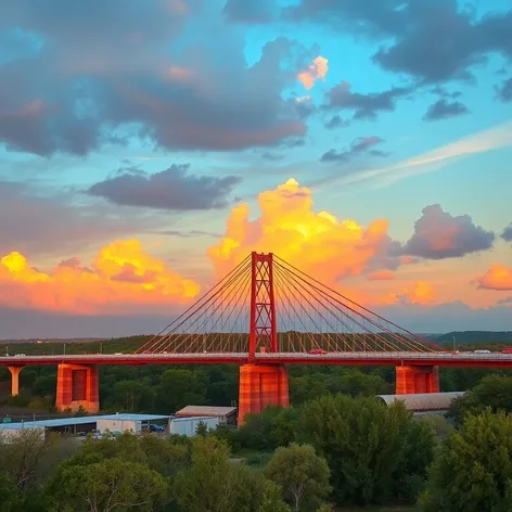 rainbow bridge in texas