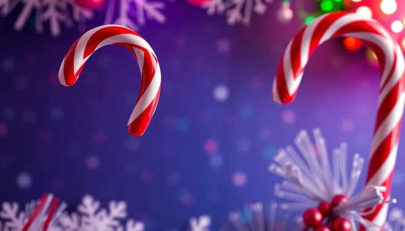 candy cane background