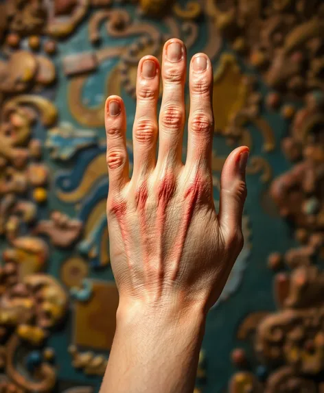 artistic hand sculpture