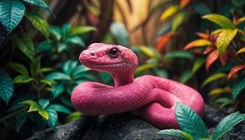 pink snake