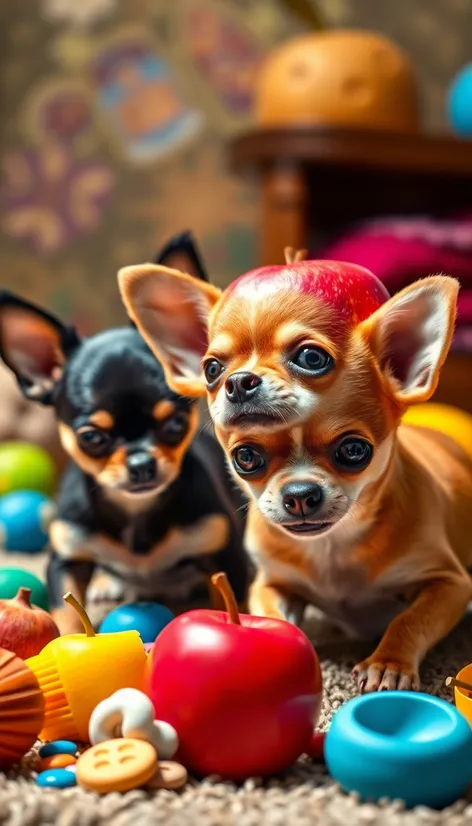 apple head chihuahuas