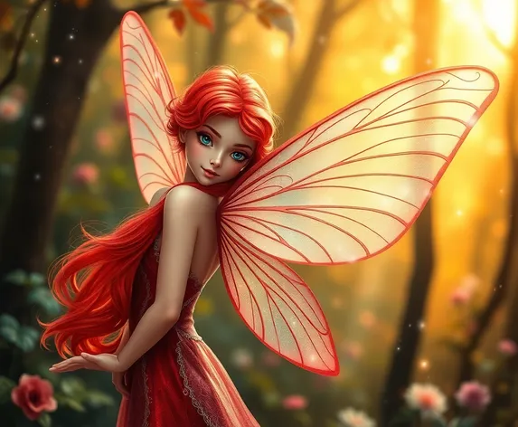 red headed fairy