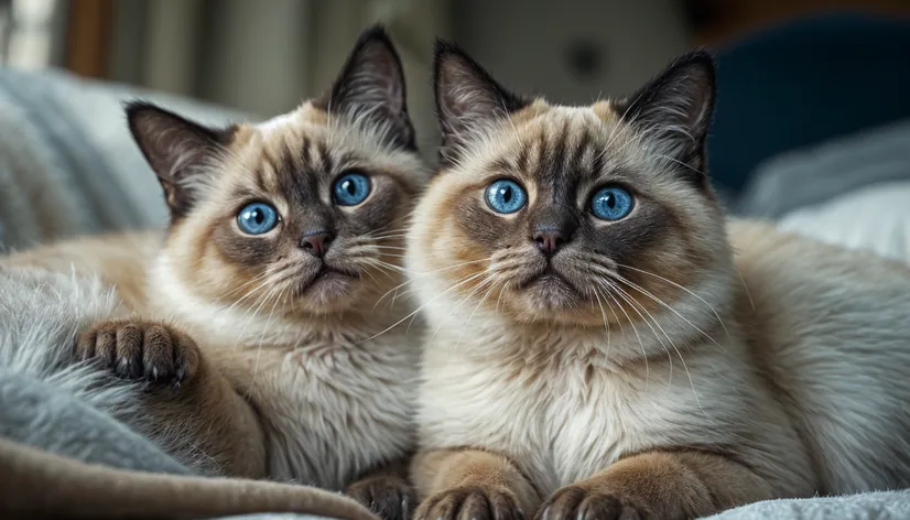 fat siamese cats