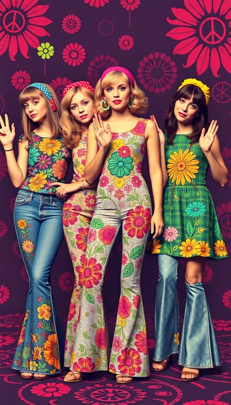 60's hippie style clothing