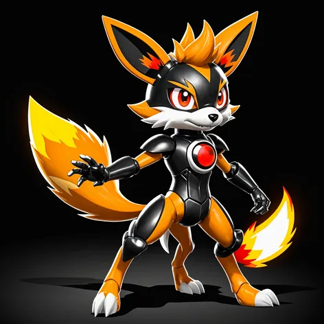 Steel/Fire Type fox called