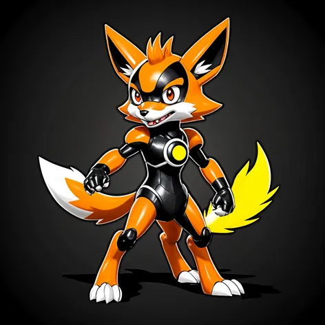 Steel/Fire Type fox called