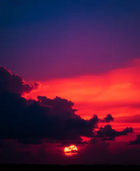 purple sunset